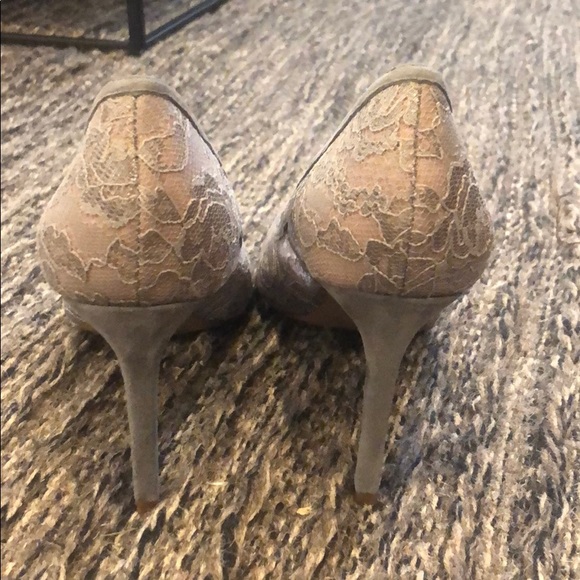 Banana republic Grey Lace High heel - Picture 5 of 6